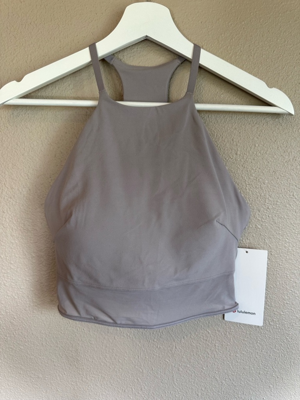 Lululemon Nulu High-Neck Mesh Hem Tank